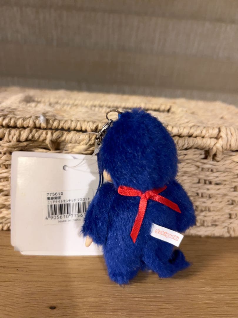 【新品】東京限定 ミッドナイトモンチッチストラップ Monchhichi