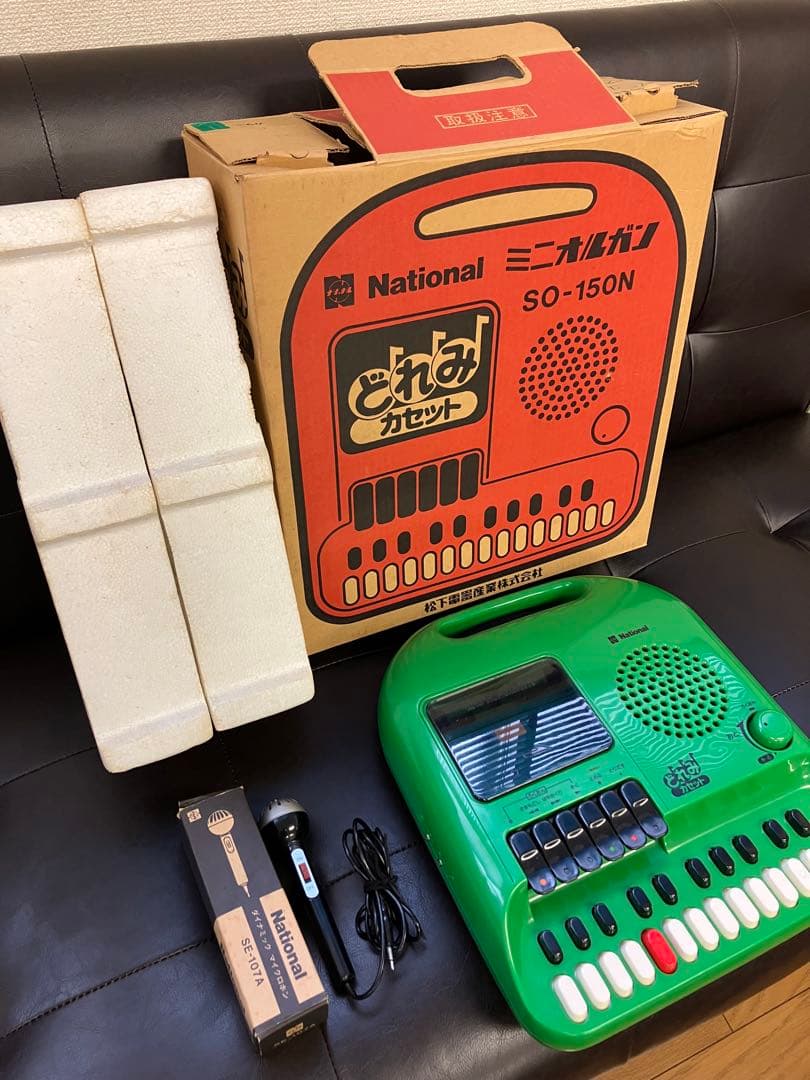 美品 National ミニオルガン どれみカセット SO-150N