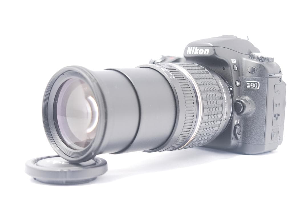 【ショット数861】Nikon D80　高倍率レンズ、フルセット、スマホ転送⭐