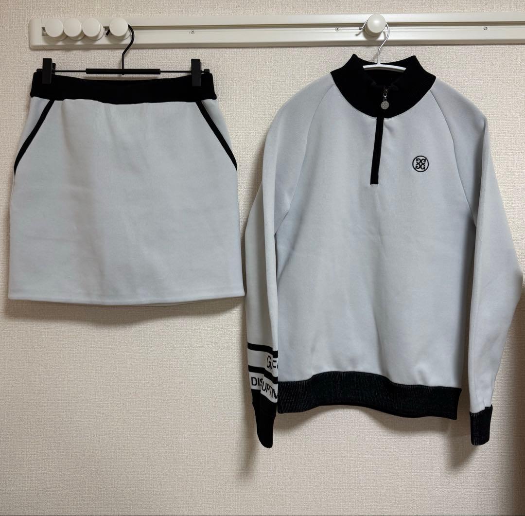 G/FORE ジーフォア レディース セットアップ ゴルフウェア M グレー