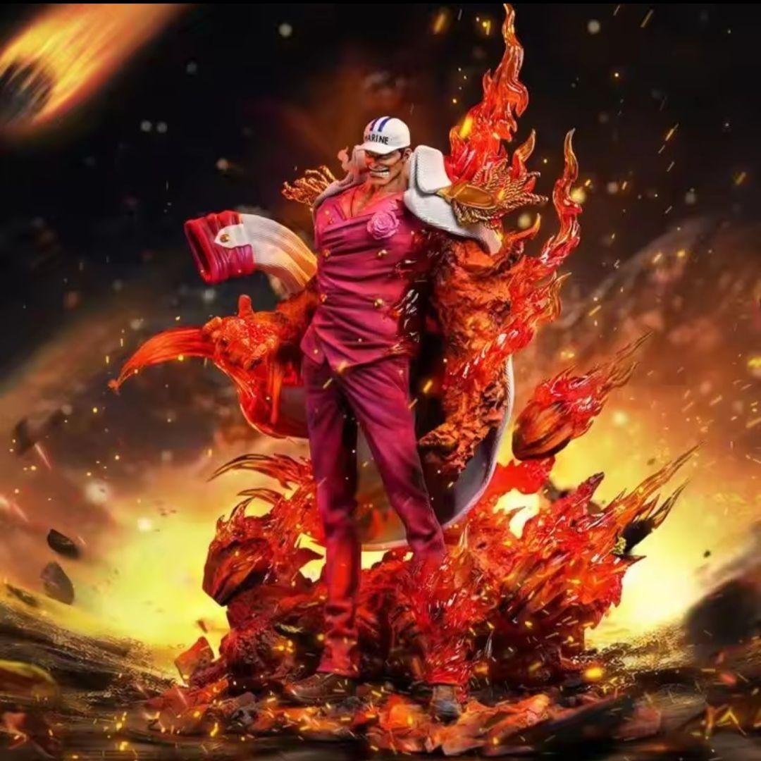 ワンピース　赤犬　サカズキ　赤　フィギュア