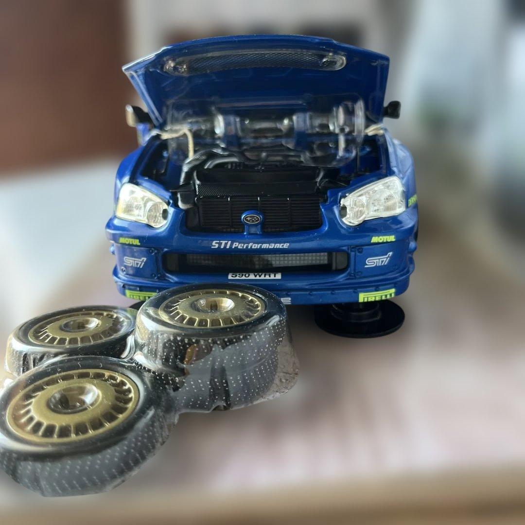 スバル WRC ラリーカー 1:18 ソルベルグ