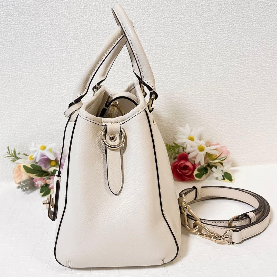 【美品】COACH コーチ ショルダーバッグ 2WAY ハンドバッグ キーリング