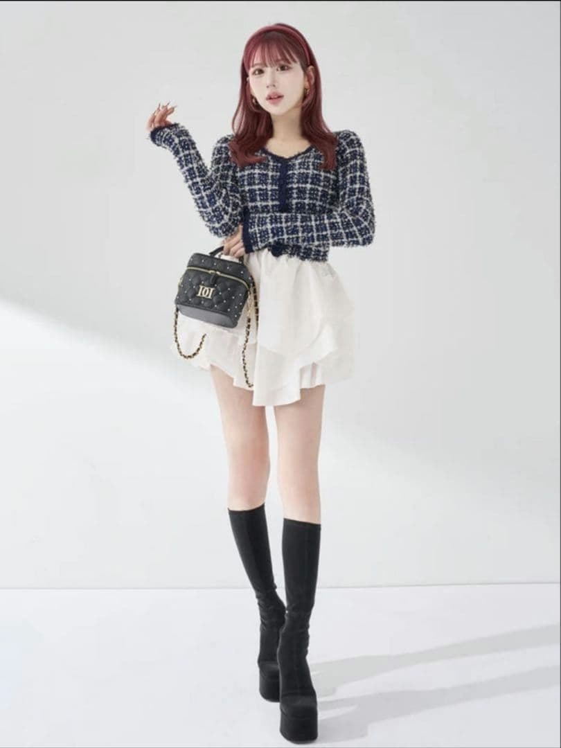 ダーリッチDarich バニティバッグ ブラック