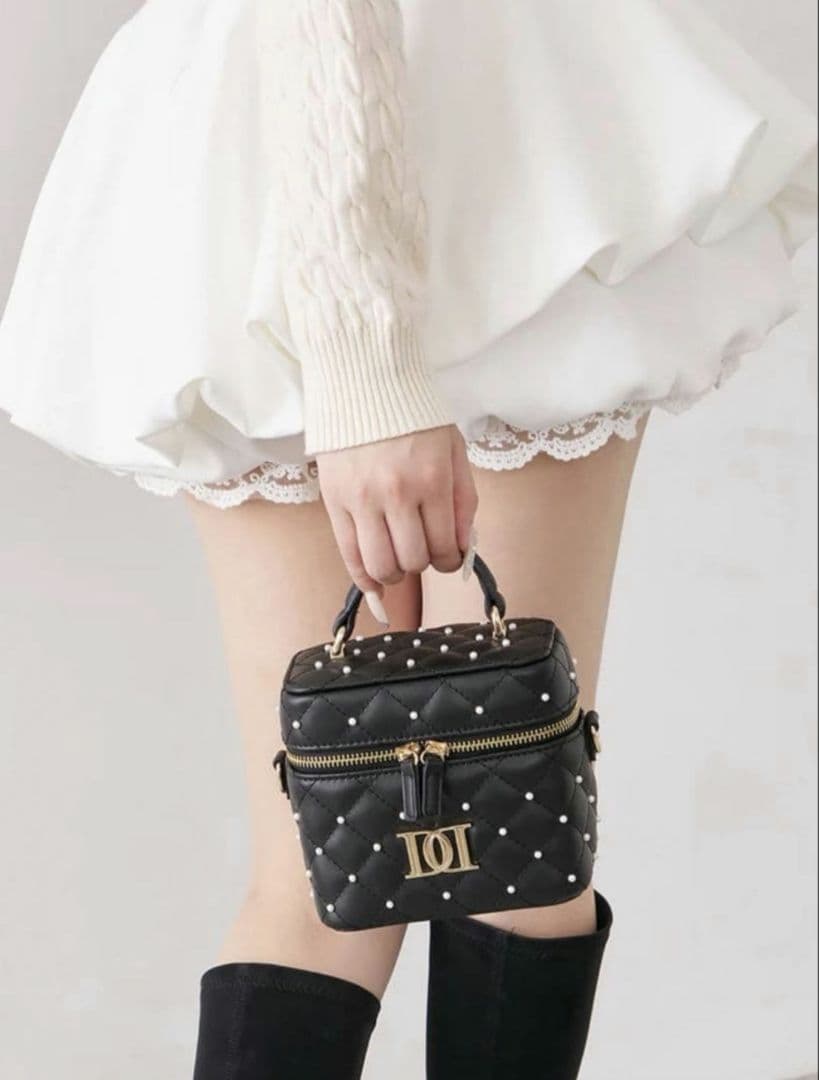 ダーリッチDarich バニティバッグ ブラック