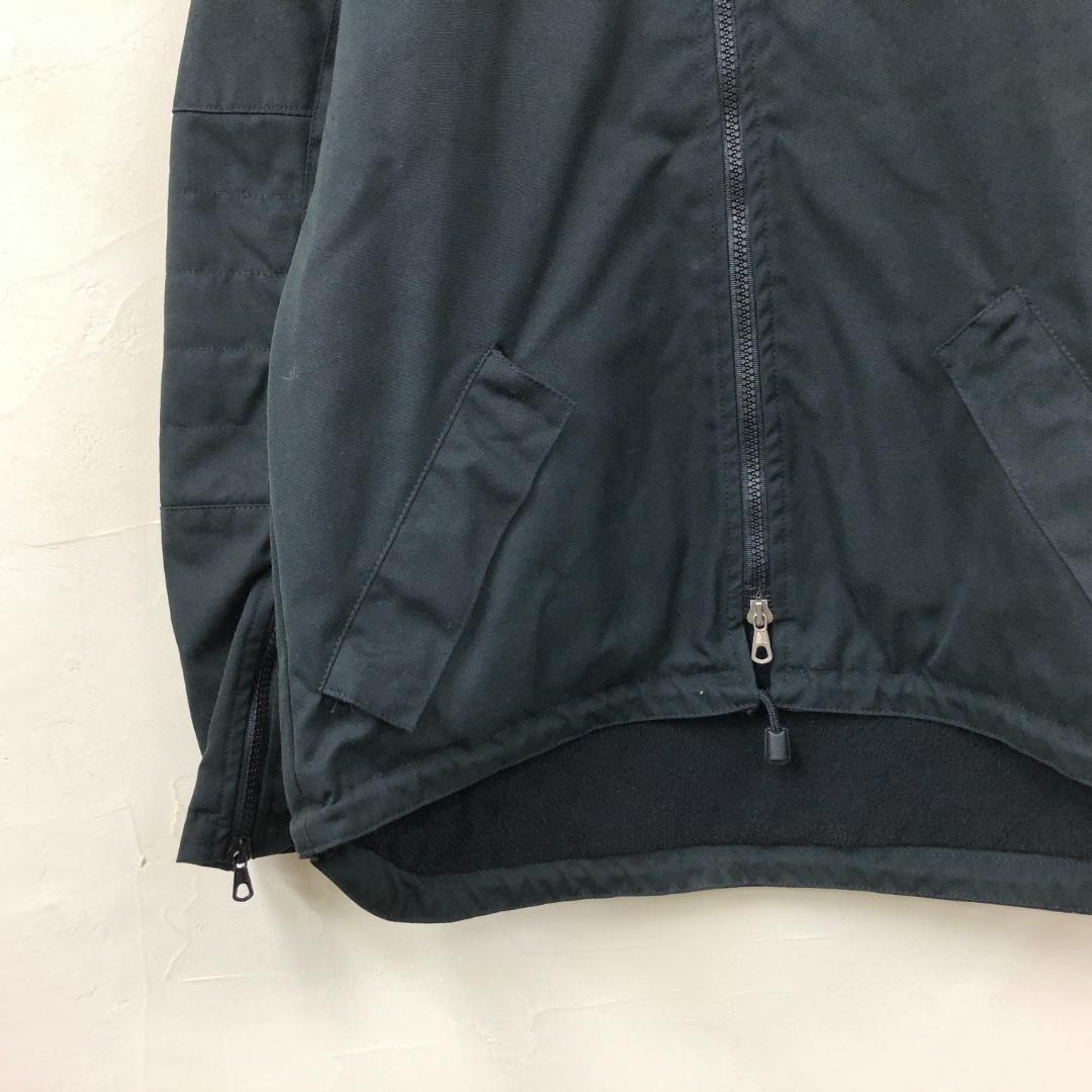 old W&LT ウォルト デザインジャケット ダブルジップ 裏フリース 古着