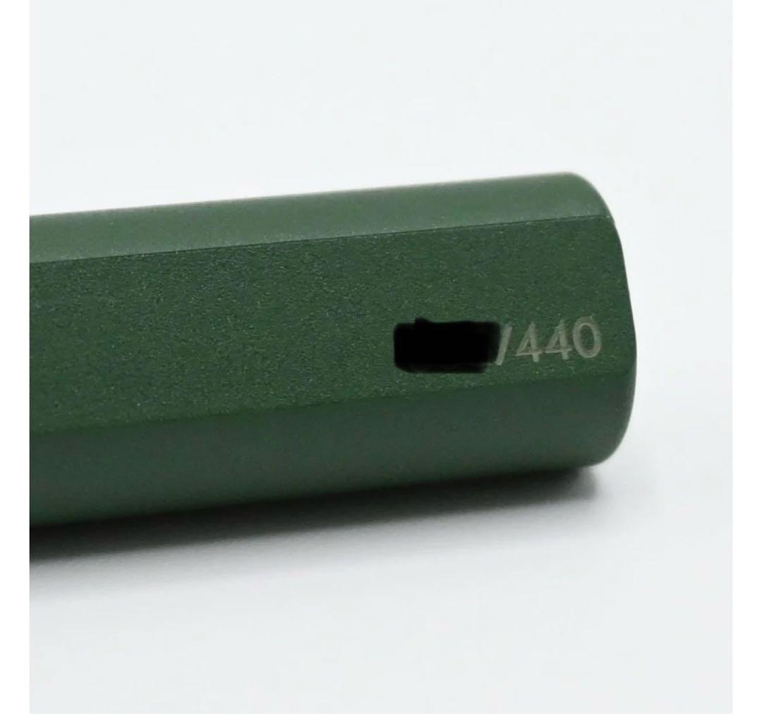 【440本限定】LAMY サファリフィールドグリーンゴールドクリップ 14金ニブ