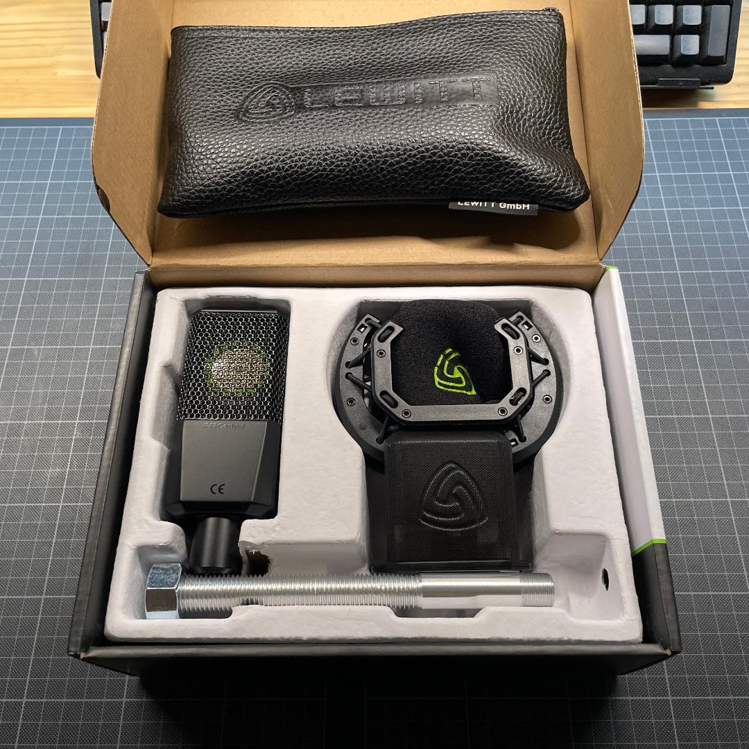 ISOVOX2 パーソナル録音ブースセット／マイク：LCT440PURE／その他