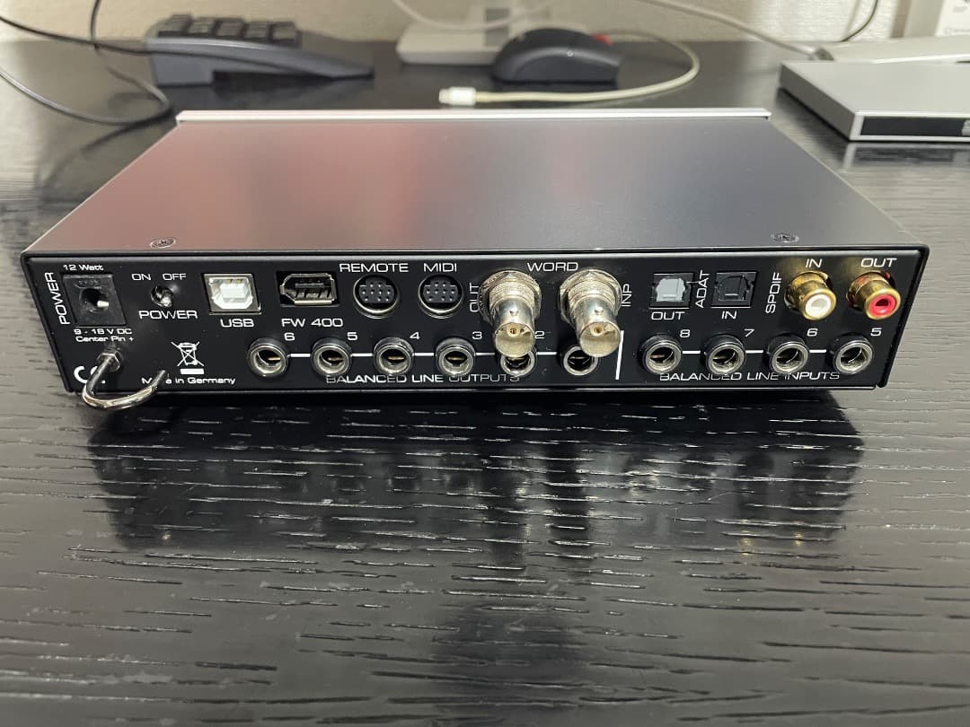RME Fireface UCX オーディオインターフェイス ARCセット