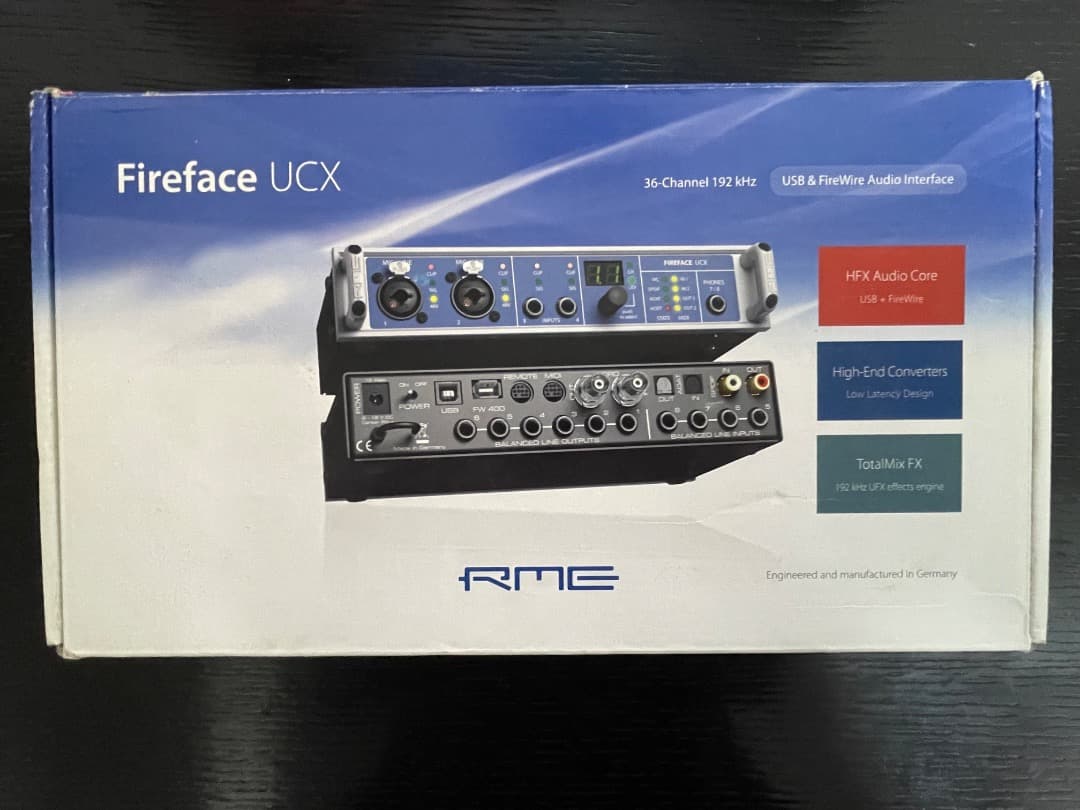 RME Fireface UCX オーディオインターフェイス ARCセット