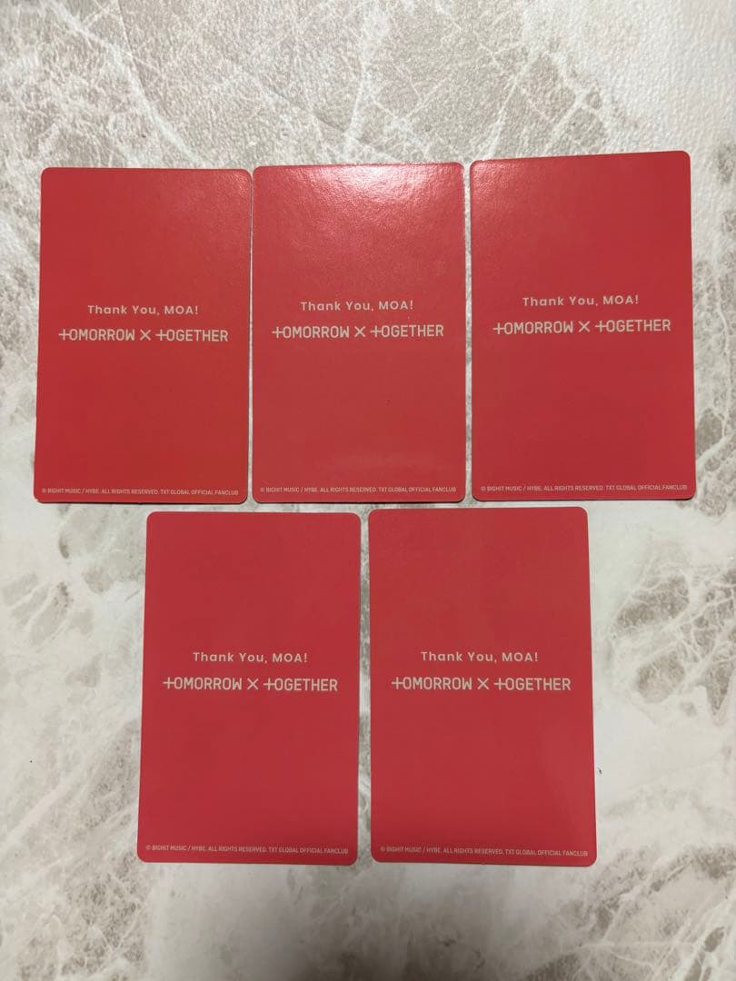 TXT present x together トレカ(メンバーコンプ)