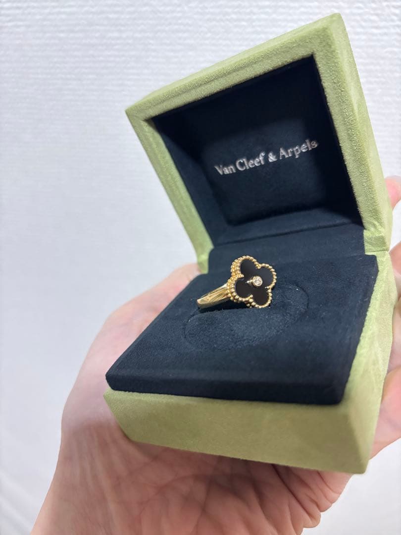 VanCleef＆Arpels ヴィンテージ アルハンブラ リング 55