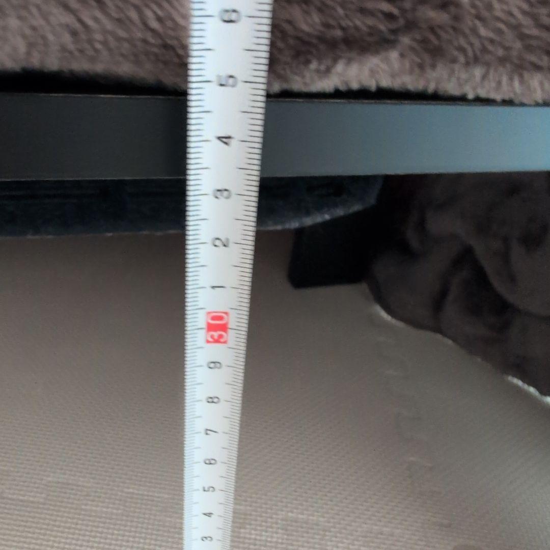 ヴィンテージ風ダークブラウン こたつテーブル ローテーブル 送料込