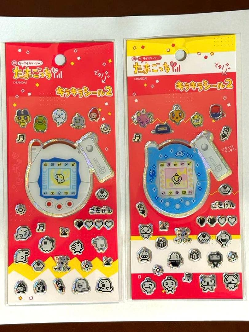 【正規品】たまごっちポンボンドロップシール　シール帳　完成品