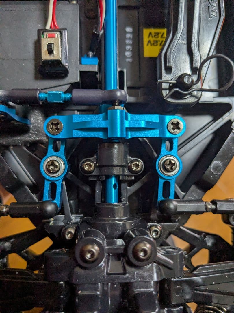 タミヤ　ポルシェボディ　TT-02　ホビーウイングESC ブラシレスモーター