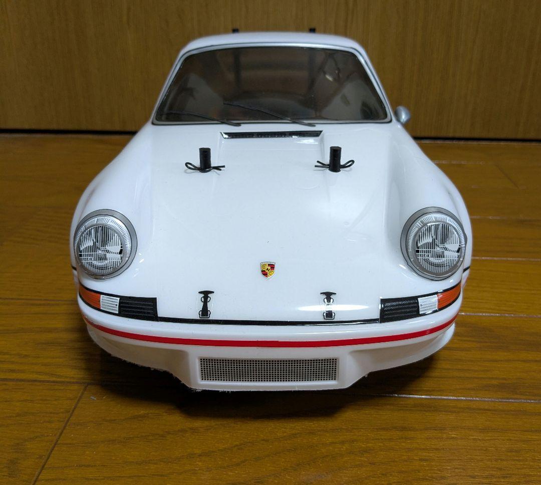 タミヤ　ポルシェボディ　TT-02　ホビーウイングESC ブラシレスモーター