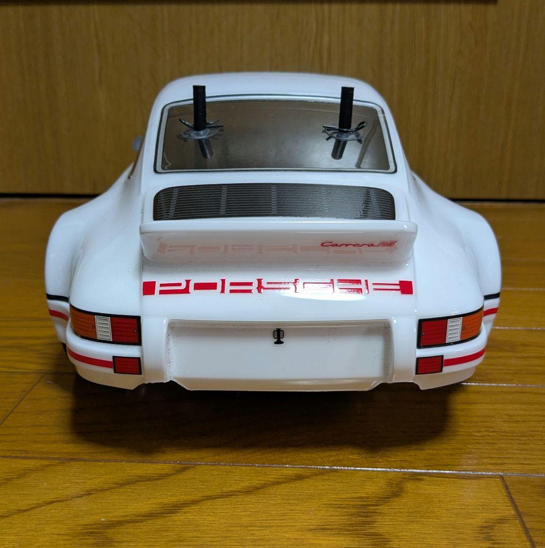 タミヤ　ポルシェボディ　TT-02　ホビーウイングESC ブラシレスモーター