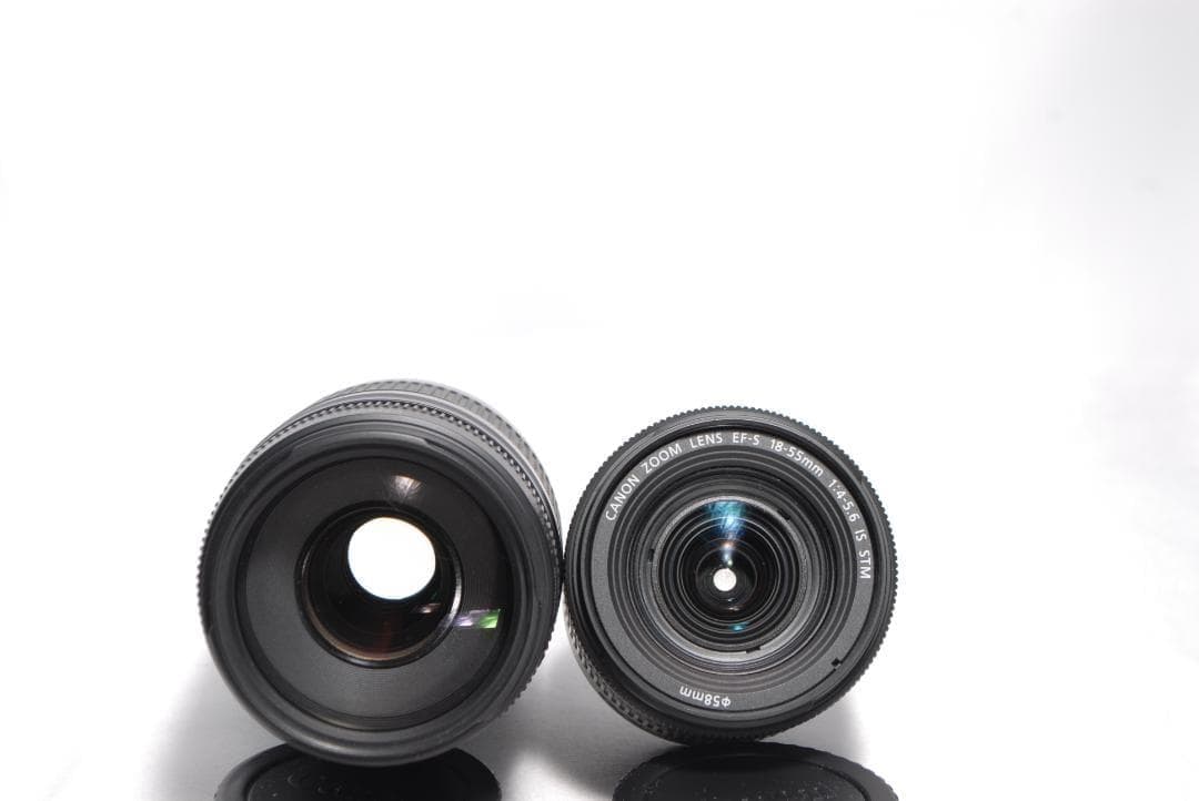 ✨Canon kiss X9i✨Wレンズ✨高速手ブレ補正＆超望遠✨一眼レフ✨