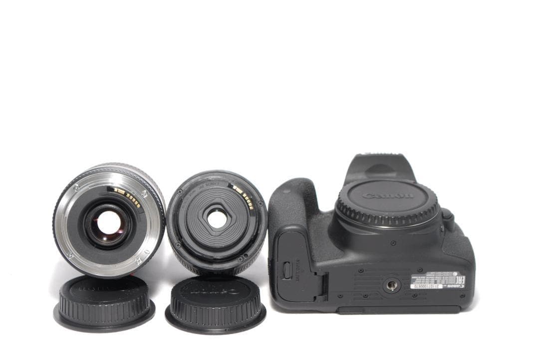 ✨Canon kiss X9i✨Wレンズ✨高速手ブレ補正＆超望遠✨一眼レフ✨