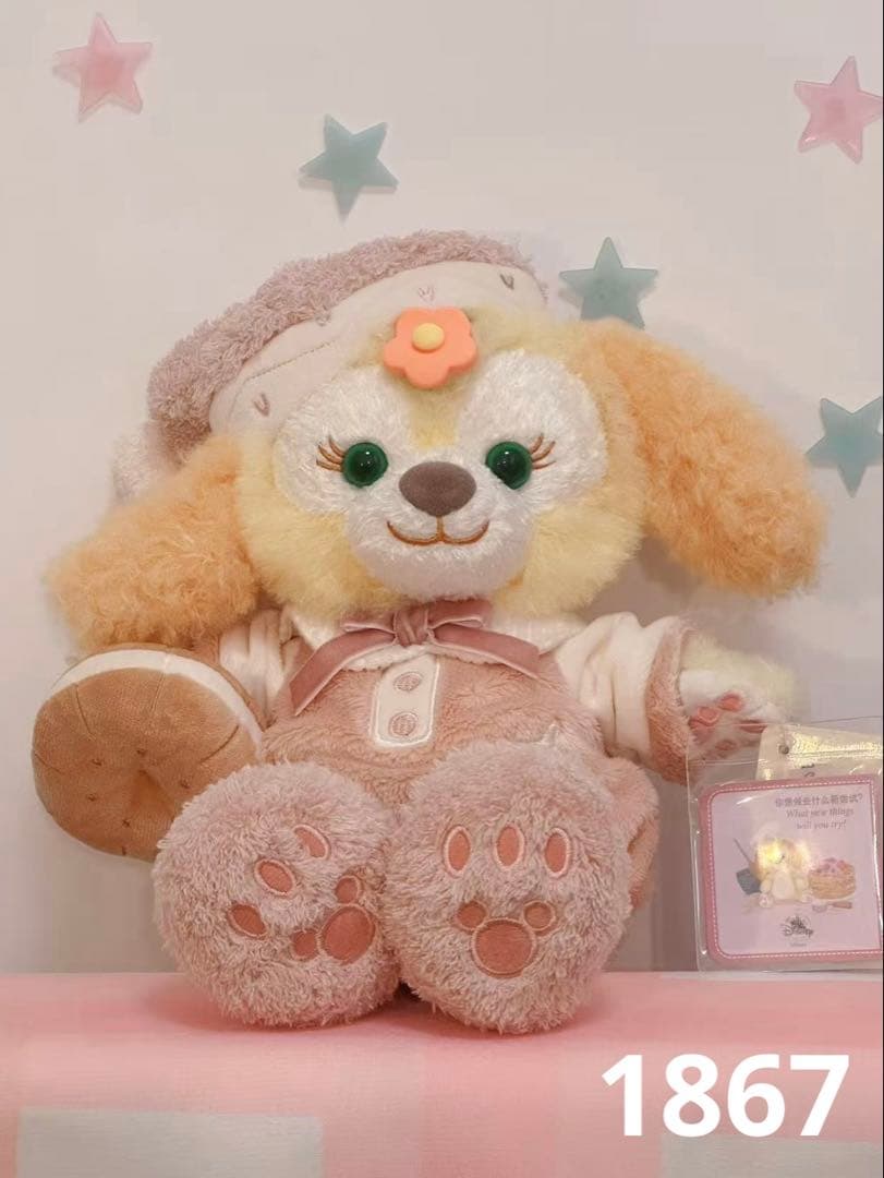 激カワ❗️香港ディズニー　イースター　クッキーアンSSぬいぐるみ