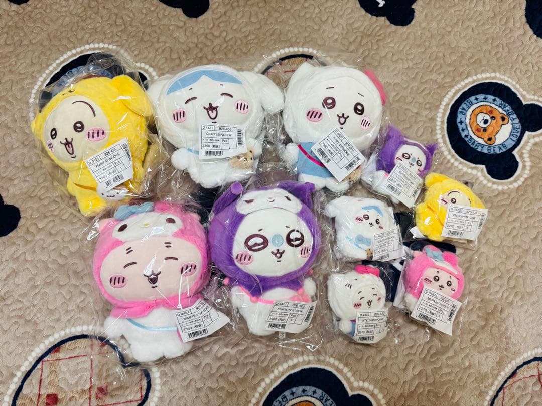 【新品未開封】ちいかわ×サンリオキャラクターズ　10個セット