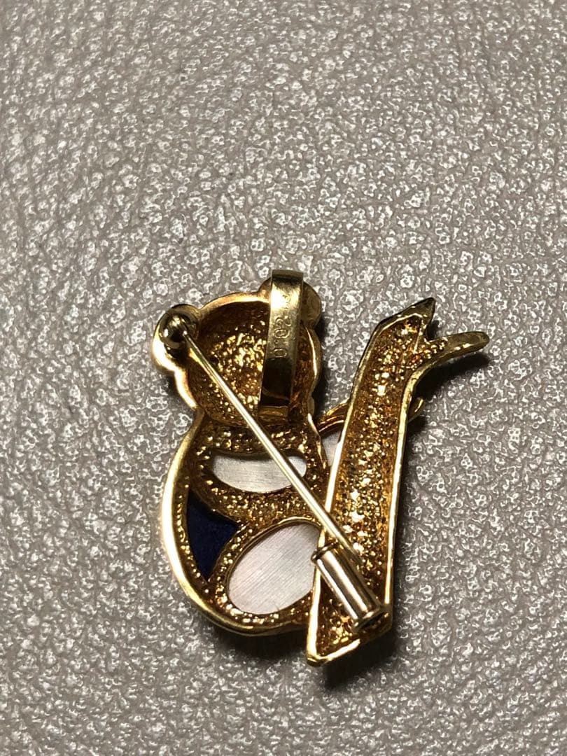 ブローチ K18 YG イエローゴールド