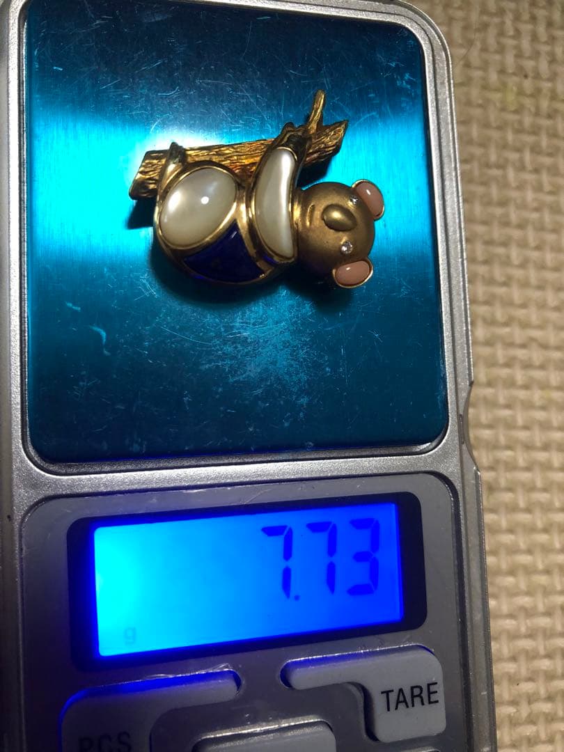 ブローチ K18 YG イエローゴールド