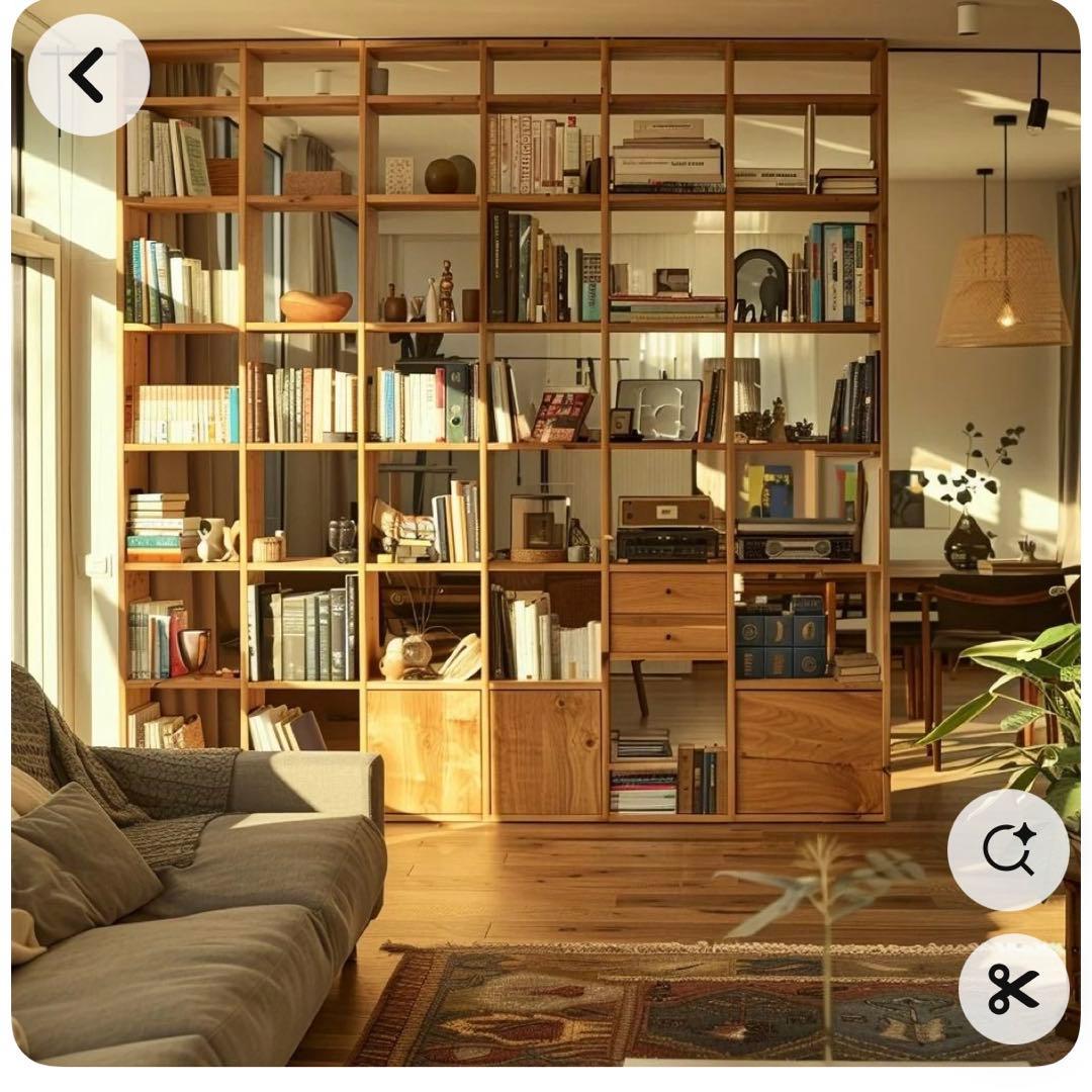 オランダ ヴィンテージ　オープンシェルフ　棚　両面