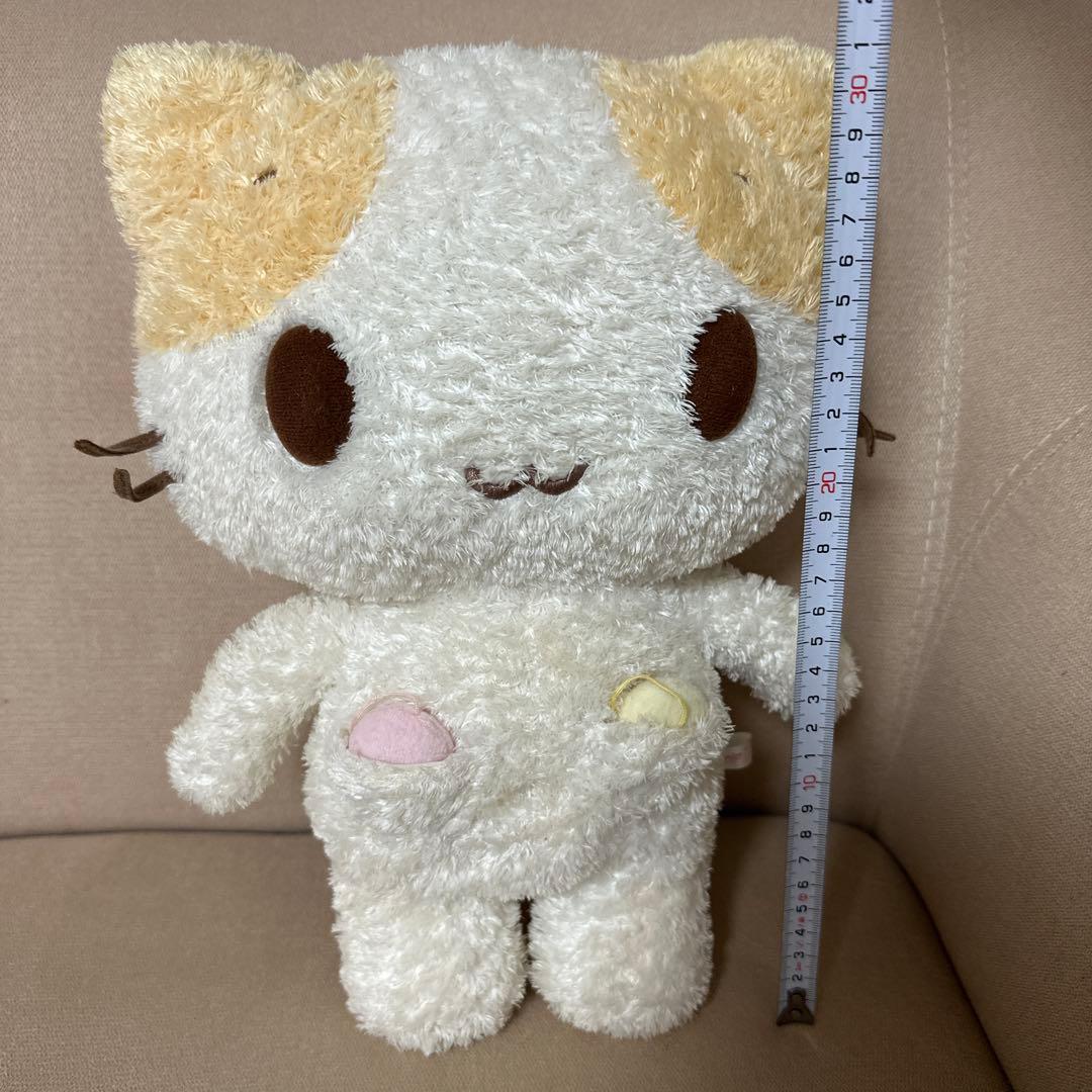 マシュマロみたいなふわふわにゃんこ　ぬいぐるみ　2006年製　レア