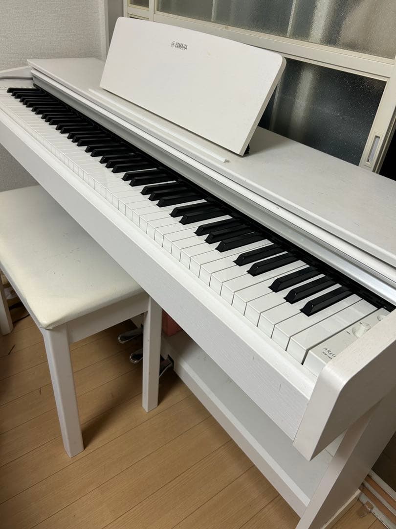 ヤマハアリウスArius YDP-143 ホワイト電子ピアノ配送購入前に相談可能