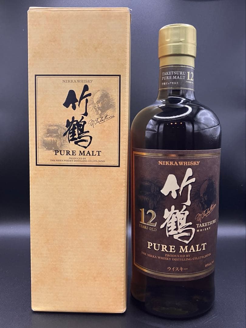 ニッカウイスキー 竹鶴 12年 700ml (NV用カートン付き)