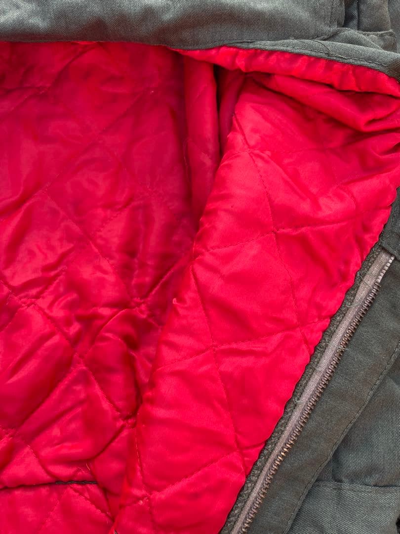 US製 ヴィンテージ つなぎ キルトインナー LARGEMEDIUM