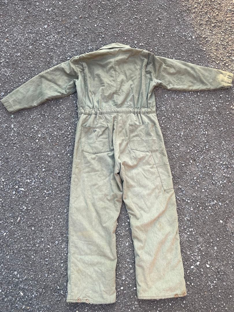 US製 ヴィンテージ つなぎ キルトインナー LARGEMEDIUM