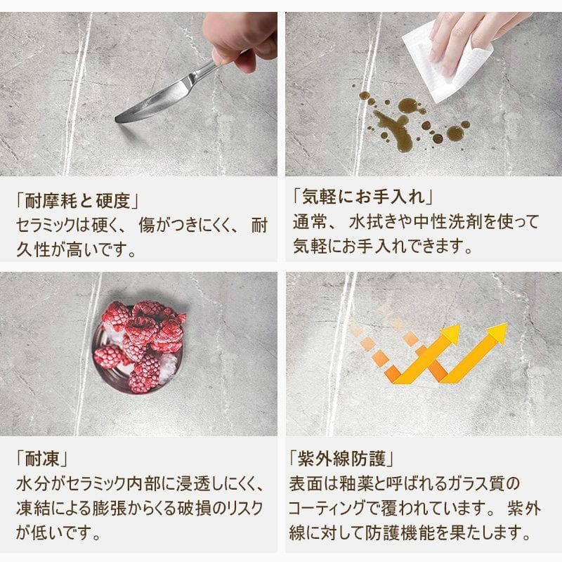 新品　引取限定　180cm セラミックダイニングテーブル　ホワイト