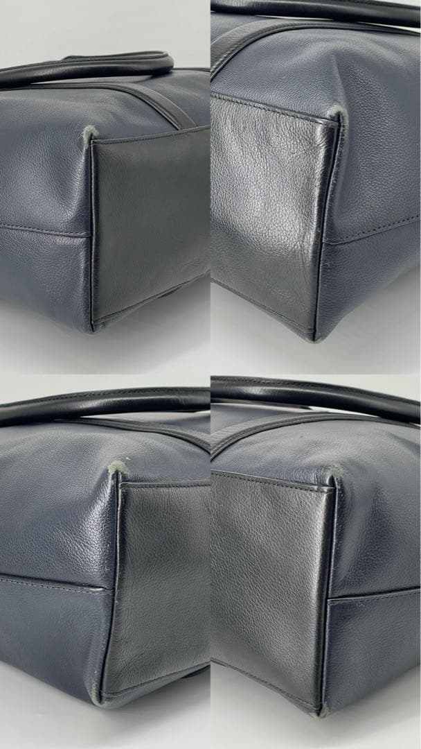 COACH コーチ ビジネスバッグ トートバック2way A4 ブラックネイビー