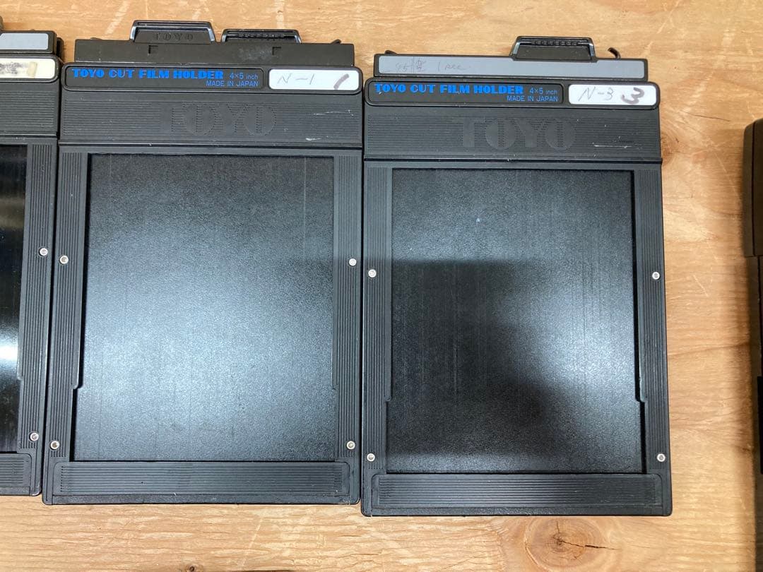 フィルムホルダー1個 TOYO 4×5 カットフィルムホルダー 7個 まとめ