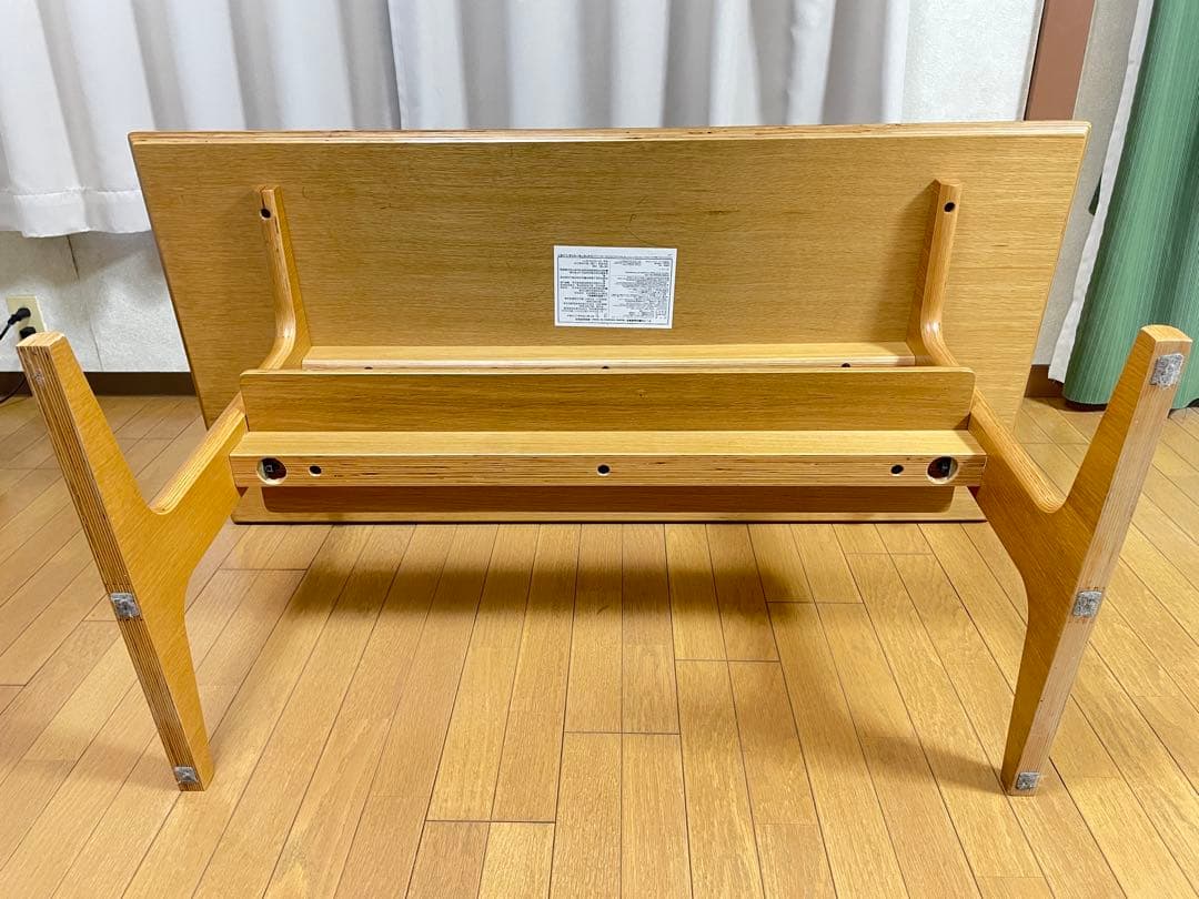 リビングでもダイニングでもつかえるテーブル・２・オーク材