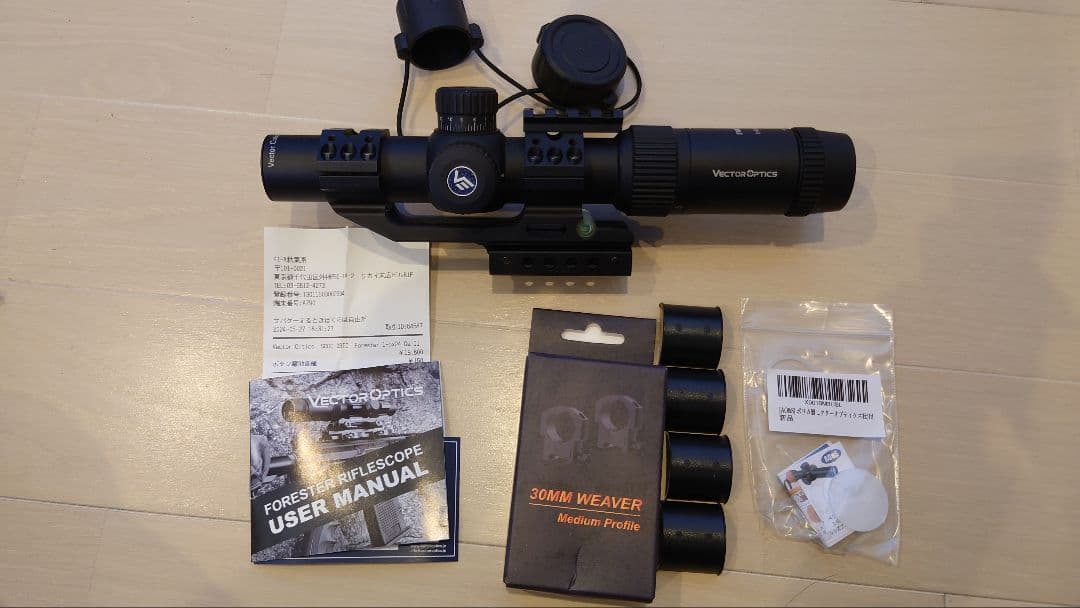 ベクターオプティクス フォレスター gen2 1-5×24