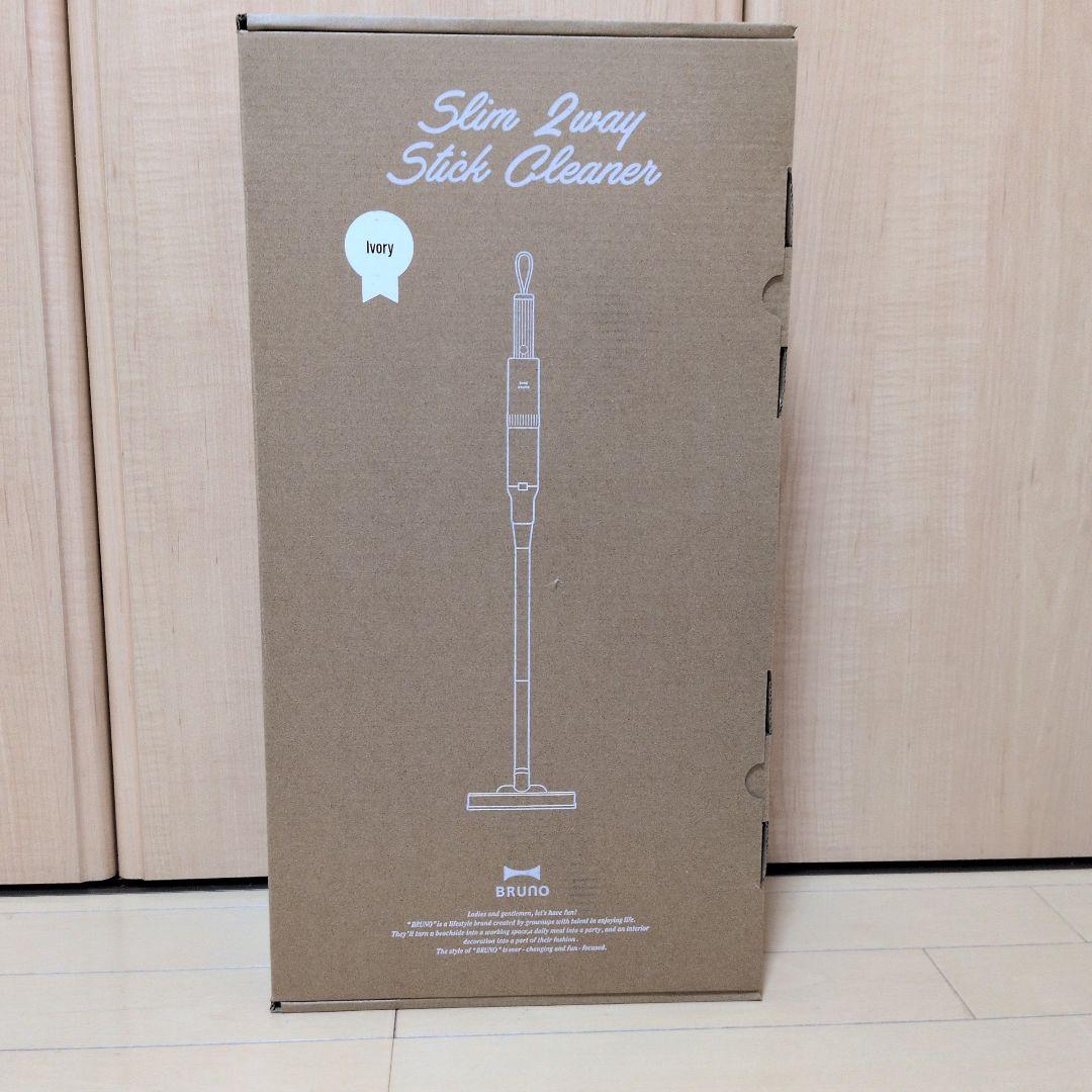 掃除機・クリーナー BRUNO Slim 2way Stick Cleaner
