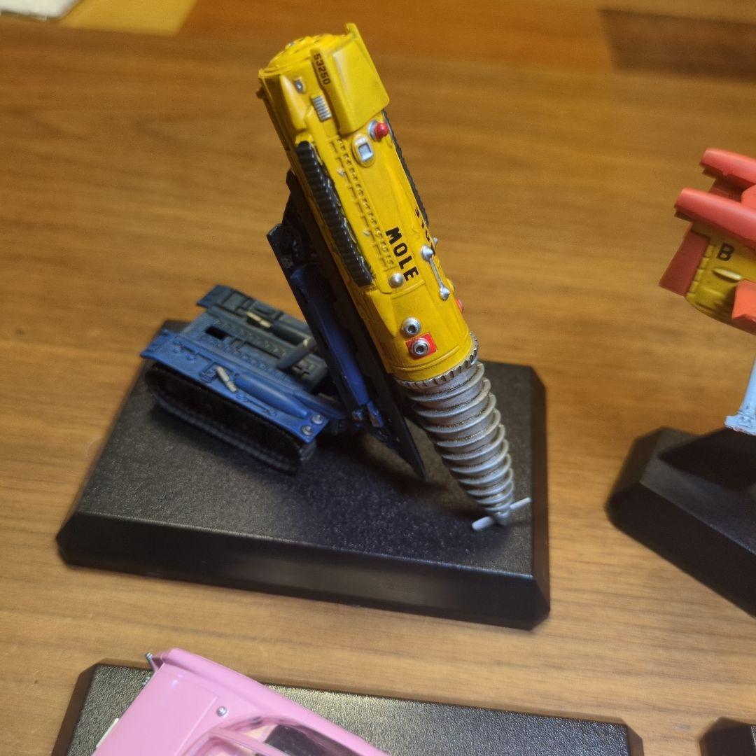 サンダーバード ミニカー5個セット