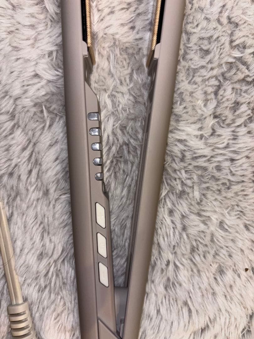 radiant ストレートヘアアイロン グレー