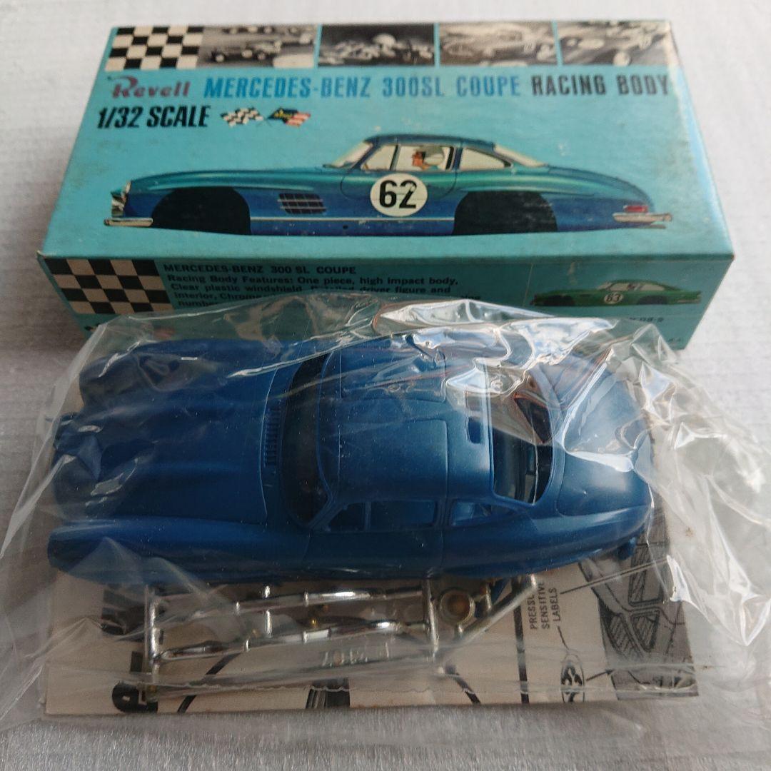 【激レア】60年代 レベル 1/32 ベンツ300SL スロットカー ボディ