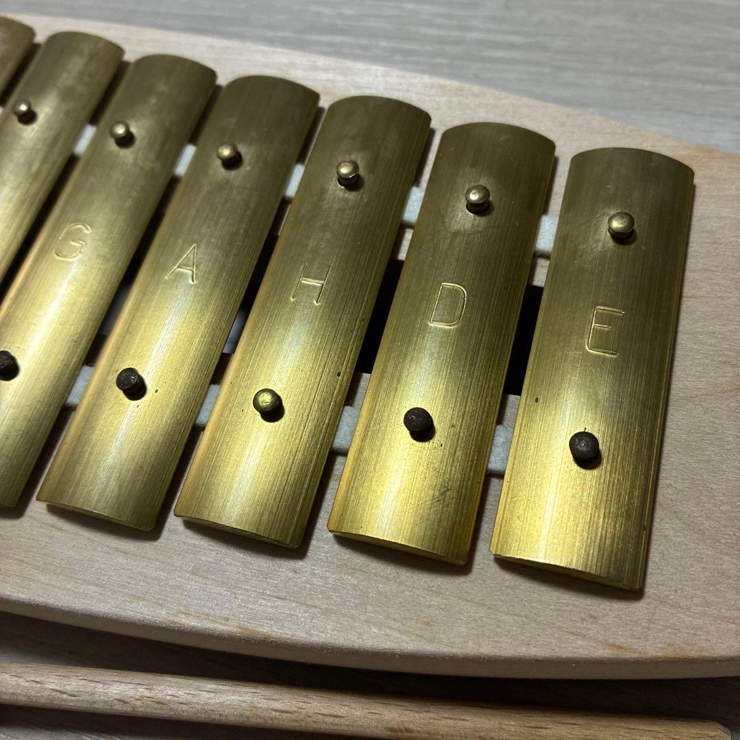 アウリス　グロッケン　ペンタトニック７音　鉄琴