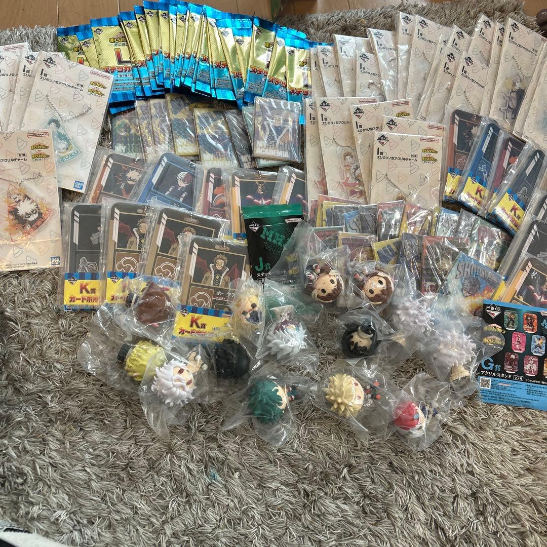 一番くじ 僕のヒーローアカデミア -更に向こうへ- ちょこのっこフィギュア　他