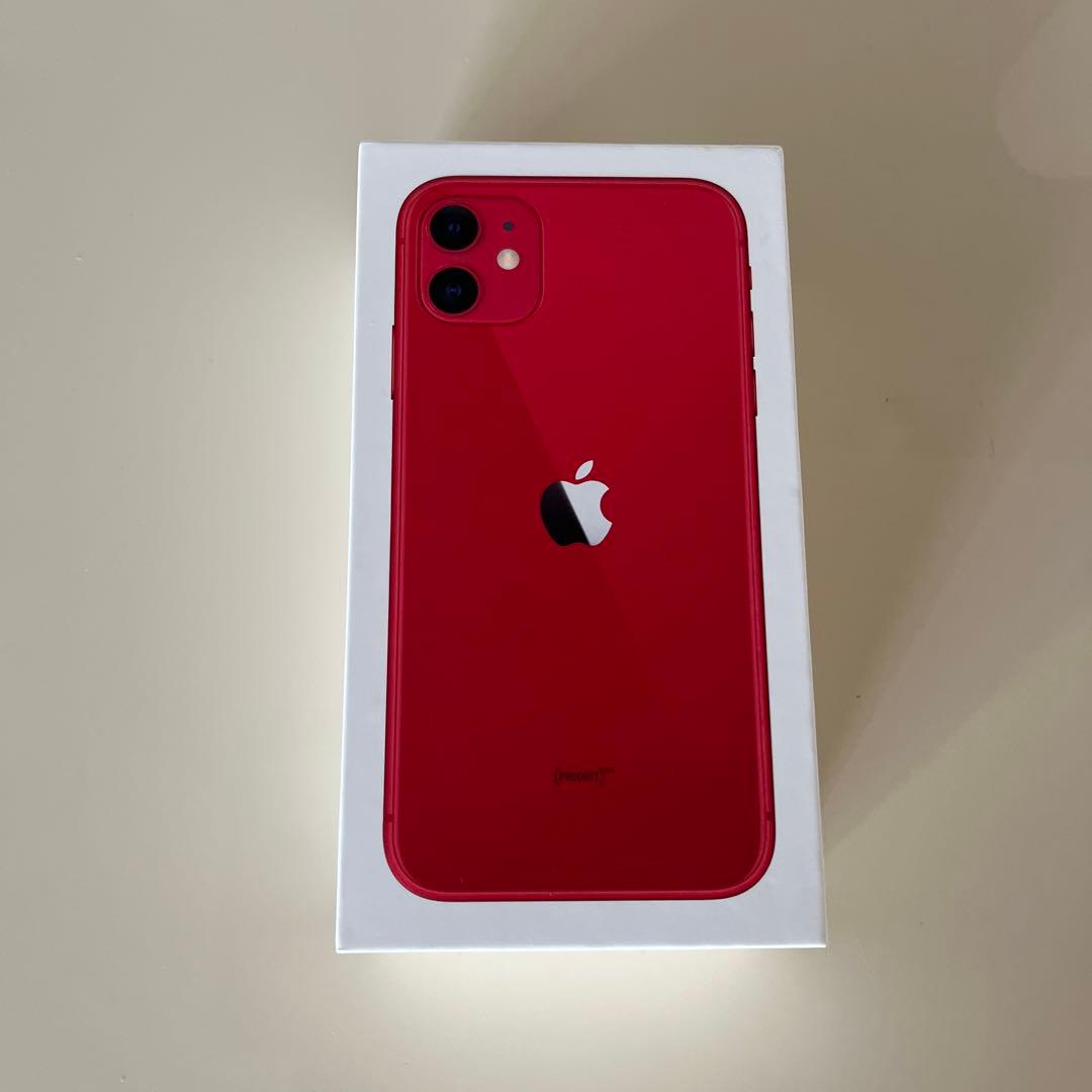 iPhone11 256GB プロダクトレッド MWM92J