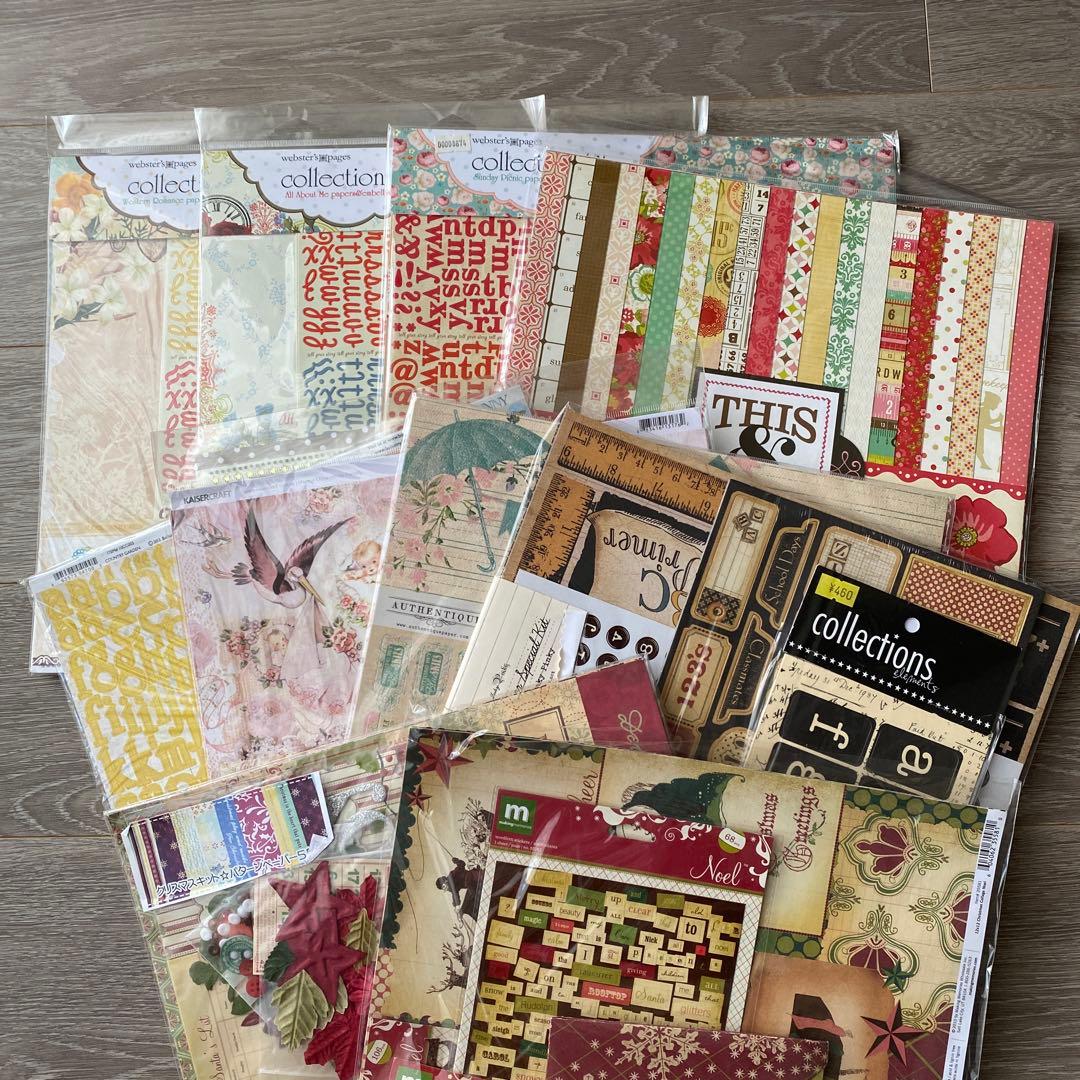 スクラップブッキング キット まとめて