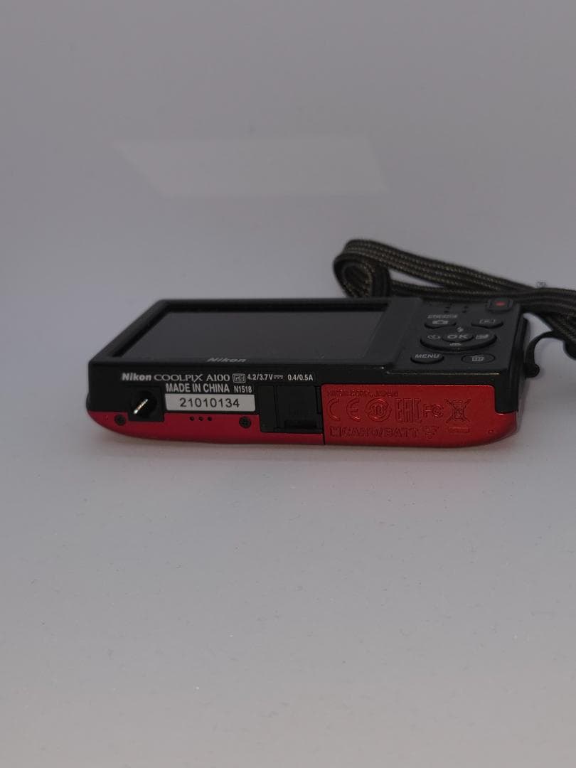 【スマホ転送OK】ニコン NIKON COOLPIX A100 レッド