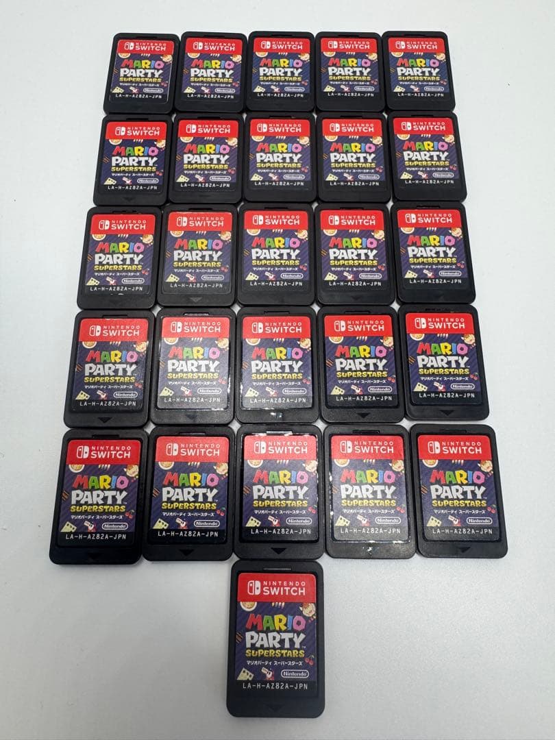 Switch マリオパーティ スーパースターズ 26本セット ※ケース欠品
