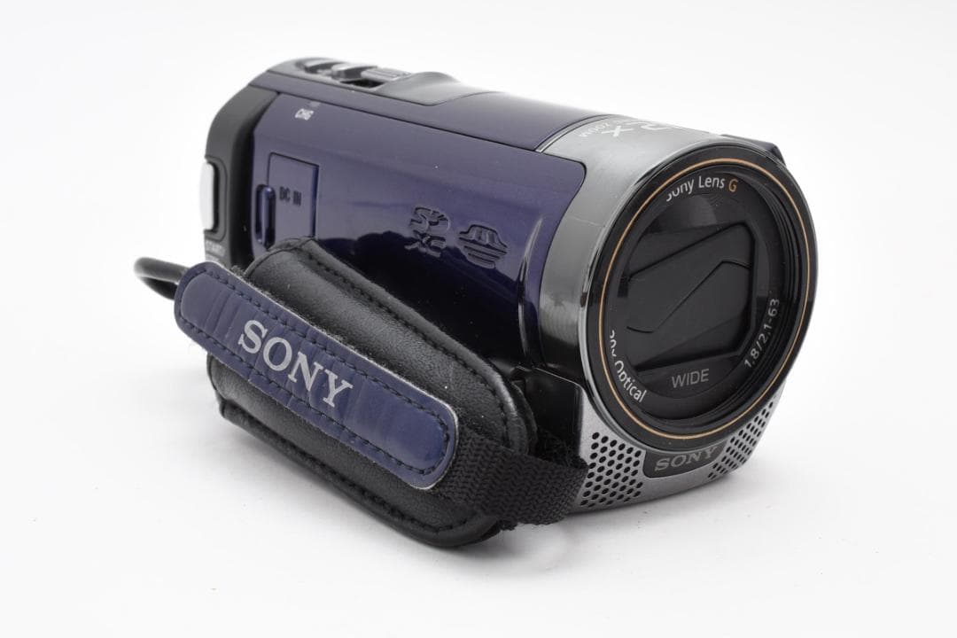 【美品】SONY HANDYCAM HDR-180 ブルー　動作確認済