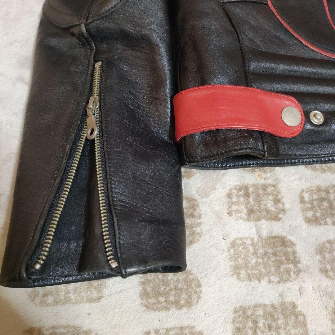 レア　良品　カリフォルニア レザージャケット US66　フルデコ　本革